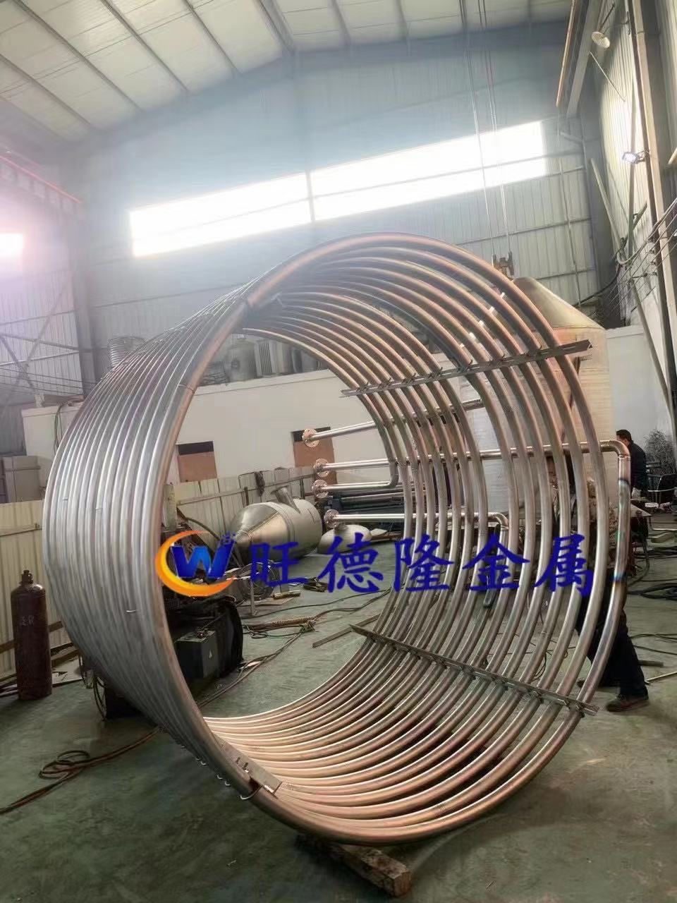 63*3钛盘管 双进双出